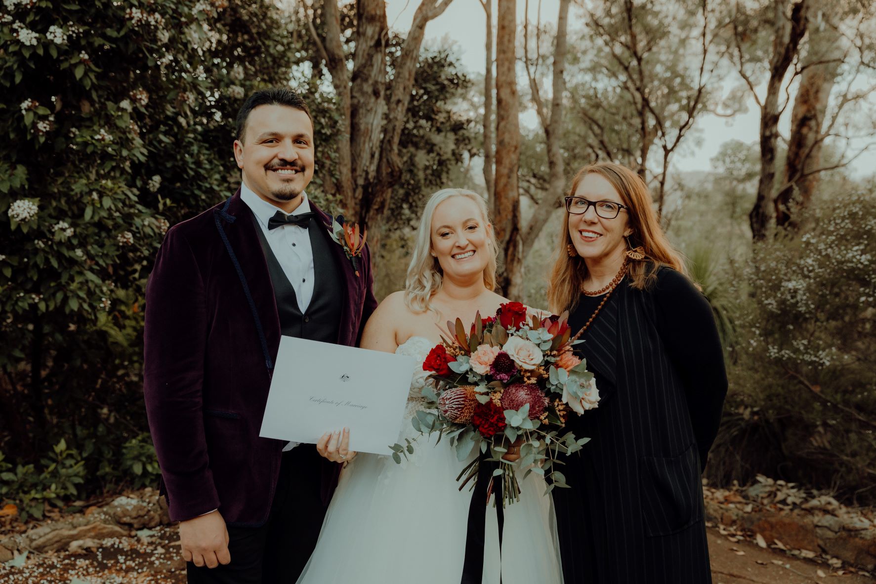 Jess & Bob – Married in Darlington Estate Winery